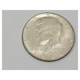 1964 Silver Kennedy Half Dollar Coin