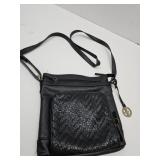 Nice Leather 10"Gianibernini Purse w Shoulder St