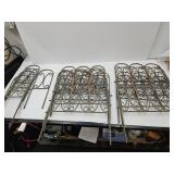 Metal Flower Bed Fence (See Size) 18Pc
