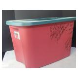 18 Gallon Red Sterilite Tote