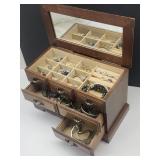 Jewelry Box w Contents