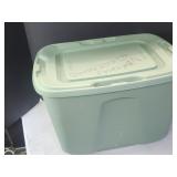 18 Gallon Green Tote