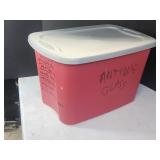 18 Gallon Sterilite Red Tote