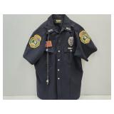 VTG MPD Muncie Police Department Badge & Uniform