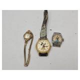 Untested Watches- Bulova, Mickey Mouse, Cinderella