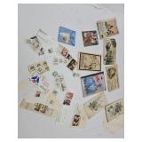 VTG Stamps & Post Cards- 3Elvis, Unused