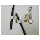 Watches- Untested Harvester, Timex,+