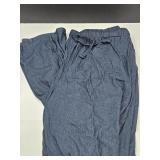 Woman Within Blue Pants Drawstring 24T New