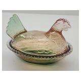 New Not Vintage Hen On A Nest 4.5"