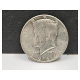1964 Silver Kennedy Half Dollar Coin