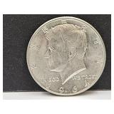 1964 Silver Kennedy Half Dollar Coin