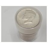 Roll of Bicentennial Half Dollar Coins