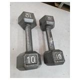10 LB Dumbell Weights