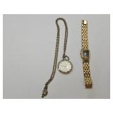 VTG Sheffield Untested Pocket Watch w Chain& Watch