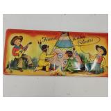 Vintage Tin with Water Color Set