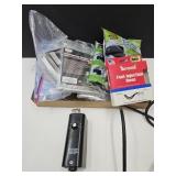 Kerosene Heater/Thermostat, Fly Traps +