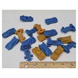 NOS VTG Imperial Rubber Race Cars 1975