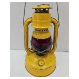 Dietz NY Rail Road USA Lantern, Red Globe