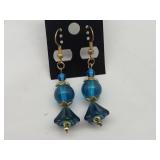 Vintage Czech Glass Bead Earrings