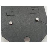 Cubic Zirconia Stud Earrings