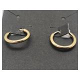 Gold Plated Hoop Earrings