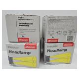 4 Incandescent Headlamps 4651