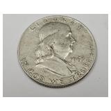 1963 Silver Franklin Half Dollar