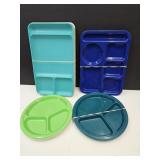Tupperware Divided Plates & Others
