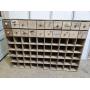 Primitive 70 Cubby Hole  Cabinet 47 x 10 x 33"h