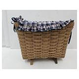 Longaberger 16" Footed Basket