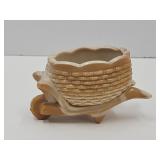 Joe St. Clair Caramel Slag Glass Snail Toothpicker