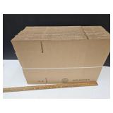 25 New Shipping Boxes 15x5x8"