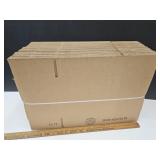 25 New Shipping Boxes 15x5x8"