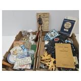 Lot Of VTG Trivets Plast & Cast Iron & Goodies
