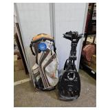 Nike Golf Bag & Bad Boy Caddy Cart