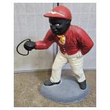 Vintage Lantern  Boy Concrete Lawn & Garden Decor