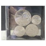 New 2026 Four Coin Set UNC 250th Year