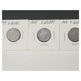 3 V Nickel Coins