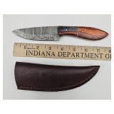 Damascus Knife See Size