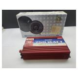 750Watt Power Inverter & NIB Speaker Set