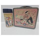 1973 Raggedy Ann+ Andy Metal Lunch Box W Thermus