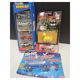 NIP Hot Wheels, Batman Duck, Coke Cola +