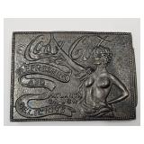 Bronze Tiffany Foundry Coca Cola Belt Buckle
