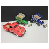 Die Cast Sprint Cars & Harley Davidson FD Truck