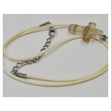 Stone Cross Necklace