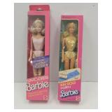 NIB Sun Gold Malibi Barbie & Fun-To-Dress Dolls