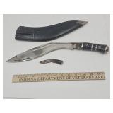 Khukuri Knife W Sheath