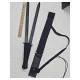 2 Blade Ninja Style Swords W Sheath