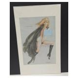 VTG The Vargas Nude Art 11x15"