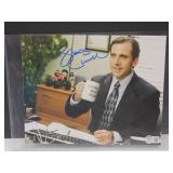 8x10" Signed Steve Carrel Beckett COA